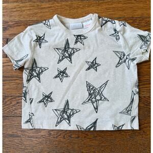 Zara Baby Stars Shirt Size 3-6 Months